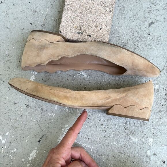 Chloe scallop flats - Picture 3 of 6